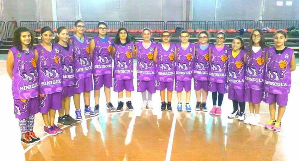 Le ragazze del Centro Basket. Fonte immagine Facebook